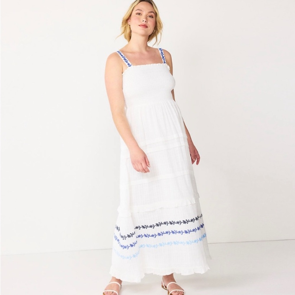 Draper James RSVP embroidered maxi